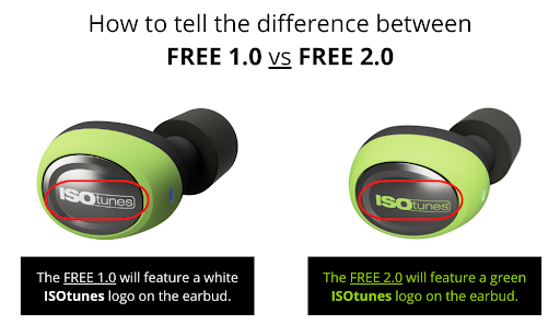 Iso free earbuds hot sale